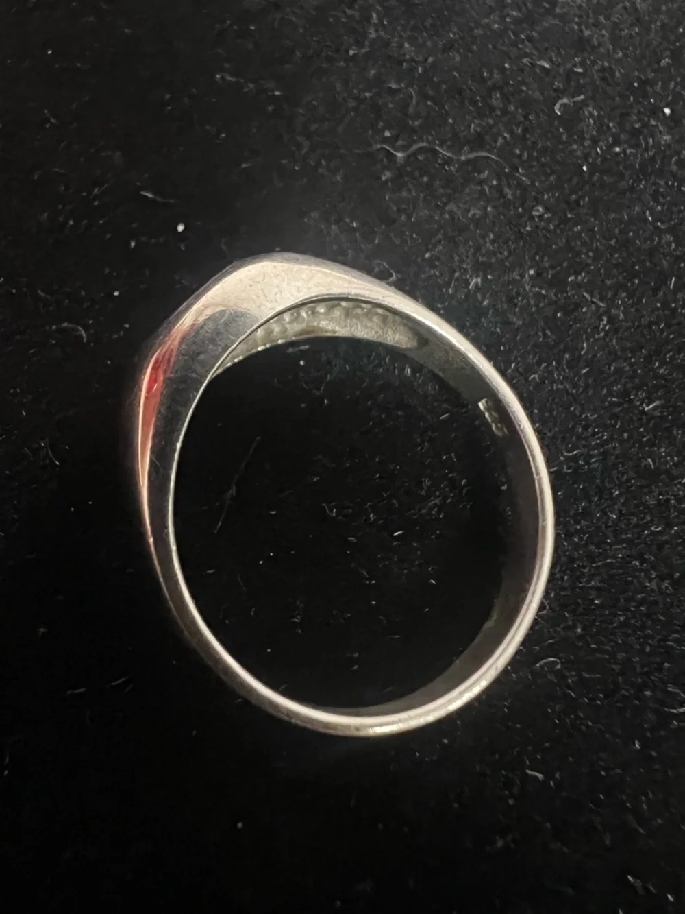 925 STERLING SILVER BLACK ONYX INLAY RING - Picture 3 of 6